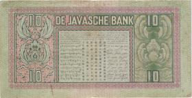 Ndl. Indien / Netherlands Indies P.079b 10 Gulden 1938 (3) 