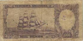 Argentinien / Argentina P.269b 1000 Pesos 1935 (4-) 