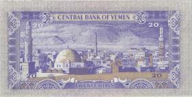 Jemen / Yemen arabische Rep. P.19c 20 Rials (1985) (1) 