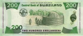 Swasiland / Swaziland P.28 200 Emalangeni 1998 (1) AA0000210 