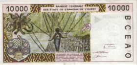 West-Afr.Staaten/West African States P.414Df 10.000 Francs 1998 Mali (3) 