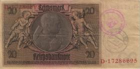 R.174g: 20 Reichsmark 1929 Esch (3) 
