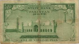 Pakistan P.18c 100 Rupie (1957) (4) 
