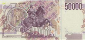 Italien / Italy P.116b 50000 Lire 1992 (2+) 