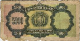 Bolivien / Bolivia P.136 5000 Bolivianos 16.3.1942 (6) 