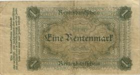 R.154a: 1 Rentenmark 1923 Reichsdruck (3) C 