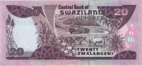 Swasiland / Swaziland P.25c 20 Emalangeni 1998 AH001039 (1) 