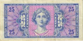 USA / United States P.M38 25 Cents (1958) (3) 