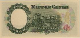 Japan P.093a 5.000 Yen (1957) (1) 