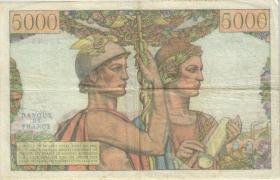 Frankreich / France P.131b 5000 Francs 5.4.1951 (3) 