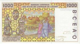 West-Afr.Staaten/West African States P.311Cm 1.000 Francs 2002 (1) 