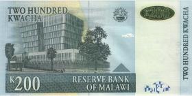 Malawi P.47b 200 Kwacha 2003 (1) 