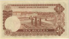 Pakistan P.16a 10 Rupie (1970) (1) 
