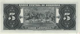 Honduras P.056 5 Lempiras 1972 (1) 
