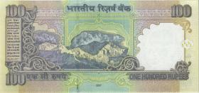 Indien / India P.098j 100 Rupien 2007 E  (1) 