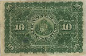 Kuba / Cuba P.049b 10 Pesos 1896 (3+) 