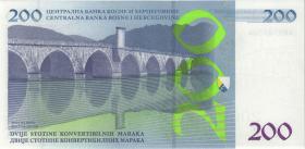Bosnien & Herzegowina / Bosnia P.071b 200 Konver. Maraka 2022 (1) 