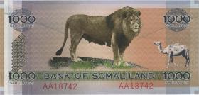 Somaliland P.CS1 1000 Shillings 2006 (1) 