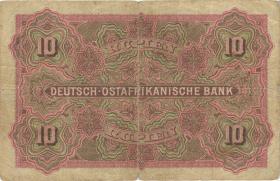 R.901: Deutsch-Ostafrika 10 Rupien 1905 No.20298 (4) 