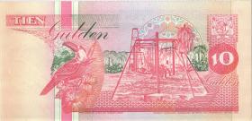 Surinam / Suriname P.137b 10 Gulden 1995 (1) 