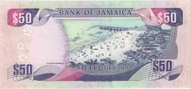 Jamaika / Jamaica P.073b 50 Dollars 1993 (1) 