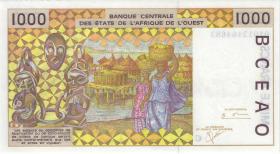 West-Afr.Staaten/West African States P.311CI 1.000 Francs 2001 (1) 