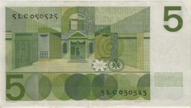 Niederlande / Netherlands P.090a 5 Gulden 1966 (3) 