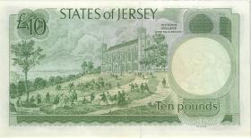 Jersey P.13ar 10 Pounds (1976-88) ZB replacement (2+) 