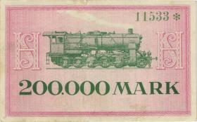 Notgeld Henschel & Sohn 200.000 Mark 1923 (2) 