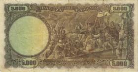Griechenland / Greece P.184 5000 Drachmen 1950 (3) 