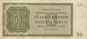 R.564a: Böhmen & Mähren 50 Kronen 1944 (3) 