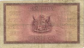 Südafrika / South Africa P.082d 10 Shillings 1941 (4) 