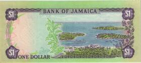 Jamaika / Jamaica P.064a 1 Dollar (1982-86) (1) 