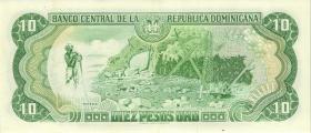 Dom. Republik/Dominican Republic P.153b 10 Pesos Oro 1998 (2) 