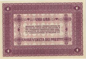 Italien / Italy P.M04b 1 Lira 1918 (1) 