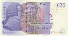 Großbritannien / Great Britain P.392c 20 Pounds (2015) (1) 