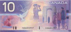 Canada P.102b 10 Dollars 2001 (1) 