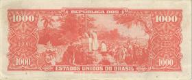 Brasilien / Brazil P.181 1000 Cruzeiros (1963) (3) 