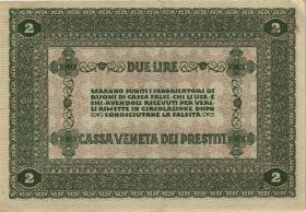 Italien / Italy P.M05 2 Lire 1918 (2) 