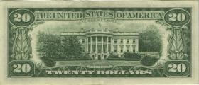 USA / United States P.458 20 Dollars 1974 (2) 