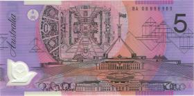 Australien / Australia P.57d 5 Dollars (2006) BA 06 Polymer (1) 1. prefix 