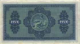 Schottland / Scotland P.161b 5 Pounds 6.6.1956 (3) 