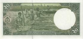 Bangladesch / Bangladesh P.27c 20 Taka (1988) (1) 