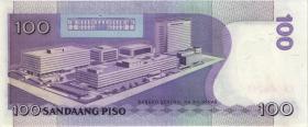 Philippinen / Philippines P.172e 100 Piso (1987-94) (2) 