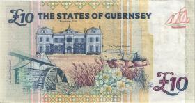 Guernsey P.57c 10 Pounds(1995) (3+) 