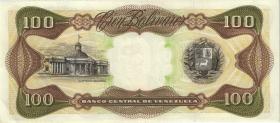 Venezuela P.066a 100 Bolivares 1987 (1/1-) 