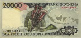 Indonesien / Indonesia P.132 20.000 Rupien 1992 (2) 