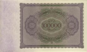 R.082a: 100.000 Mark 1923 (1) low number 
