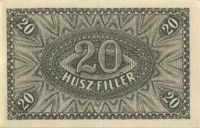 Ungarn / Hungary P.043 20 Filler 1920 (2) 