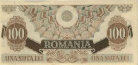 Rumänien / Romania P.065 100 Bani 5.12.1947 (1/1-) 
